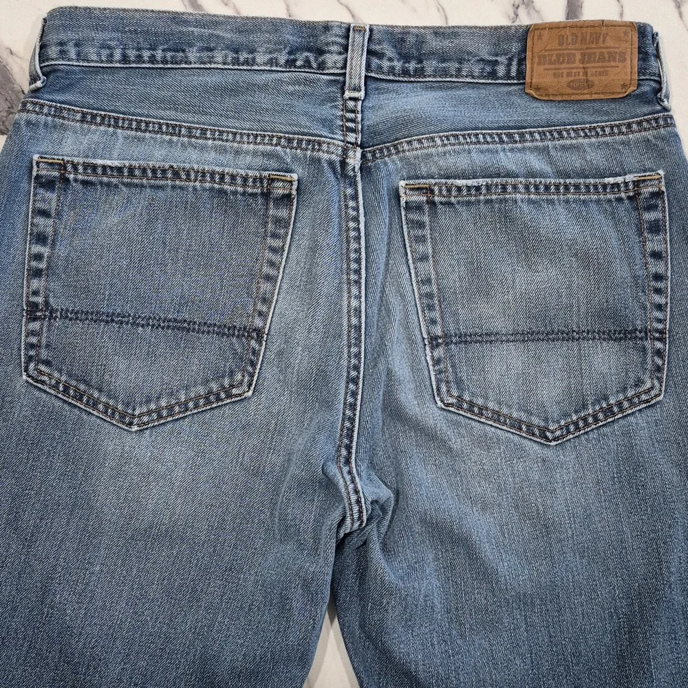 Old Navy 32X34 Boot Cut Vintage 90s Men's Blue Jeans - Picture 6 of 10